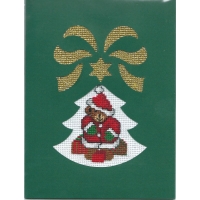 Бродирана картичка 032